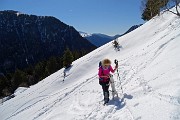 Salita di fine inverno a CA' E PASSO SAN MARCO con neve il 18 marzo 2016 - FOTOGALLERY"